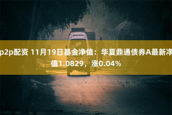 p2p配资 11月19日基金净值：华夏鼎通债券A最新净值1.0829，涨0.04%