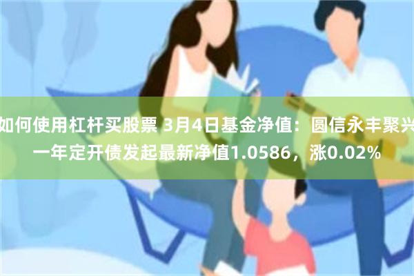 如何使用杠杆买股票 3月4日基金净值：圆信永丰聚兴一年定开债发起最新净值1.0586，涨0.02%